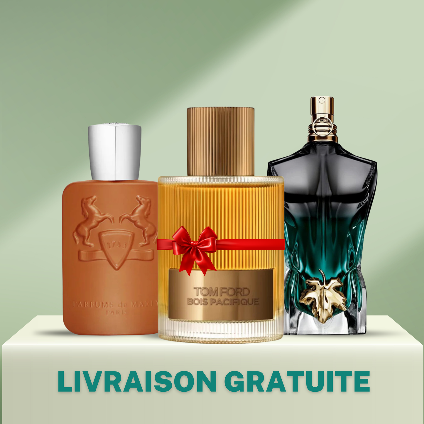 Tom Ford Bois Pacifique + Jean Paul Gaultier Le Beau + Parfums De Marly Althair Eau