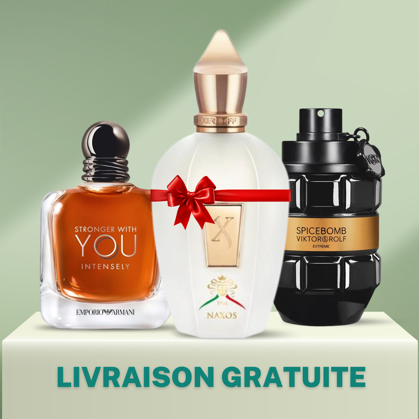 SPICE BOMB + INTENSE LIV GRT +NAXOS BY XERJOFF