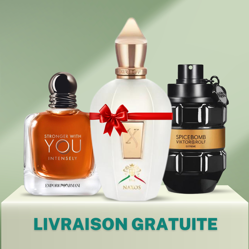 SPICE BOMB + INTENSE LIV GRT +NAXOS BY XERJOFF